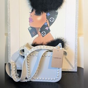 Carmen Sol NWT Jelly Lisa Tote Crossbody Shoulder Bag